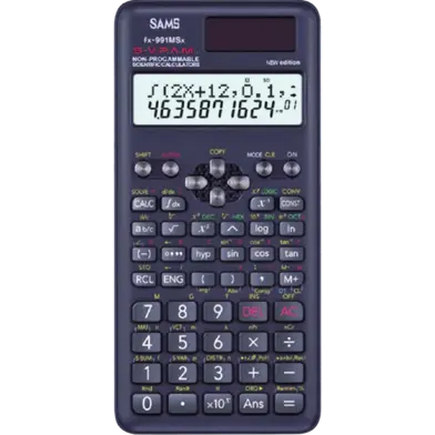 SAMS FX-991EX Complex number calculations Scientific Calculator Black – View 1